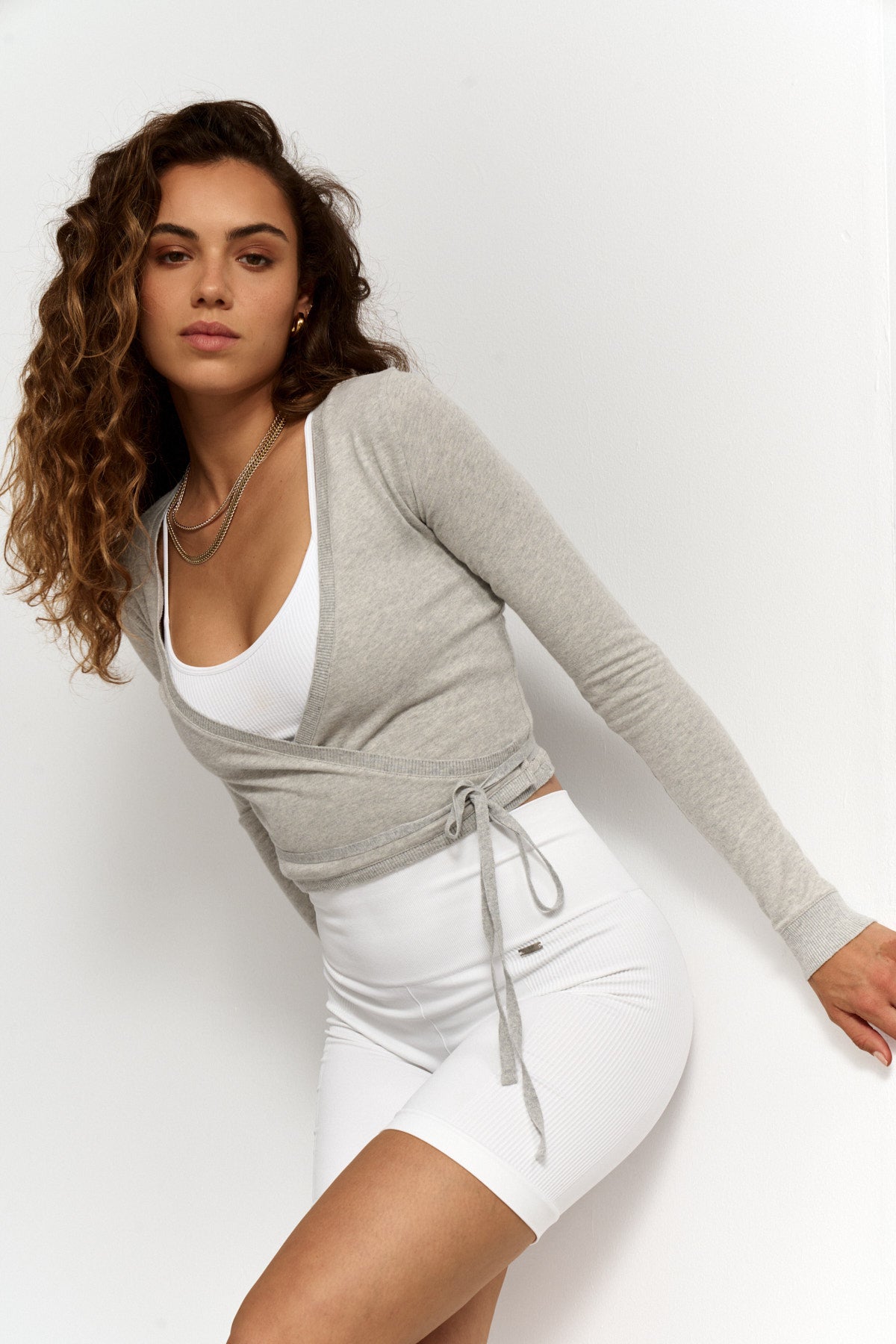 Venus Jacket in Grey-Jackets-Store Clothes Sustainable Recycled Yoga Leggings Women On-line Barcelona Believe Athletics Sustainable Recycled Yoga Clothes