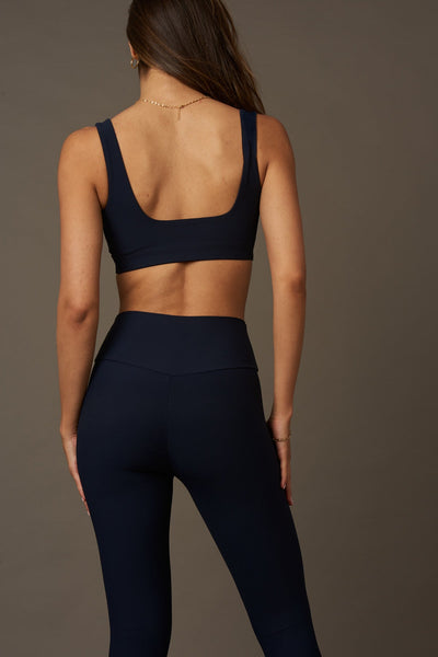 Bel Air Bra in Navy-Bras-Shop Clothing Sustainable Recycled Yoga Leggings Women On-line Barcelona Believe Athletics Sustainable Recycled Yoga Clothes