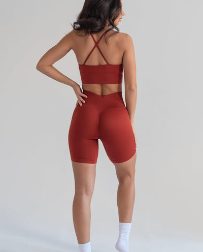 Bliss Biker Push-Up en Chili-Bikers-Tienda Ropa Leggings Yoga Sostenibles Reciclados Mujer On-line Barcelona Believe Athletics Sustainable Recycled Yoga Clothes