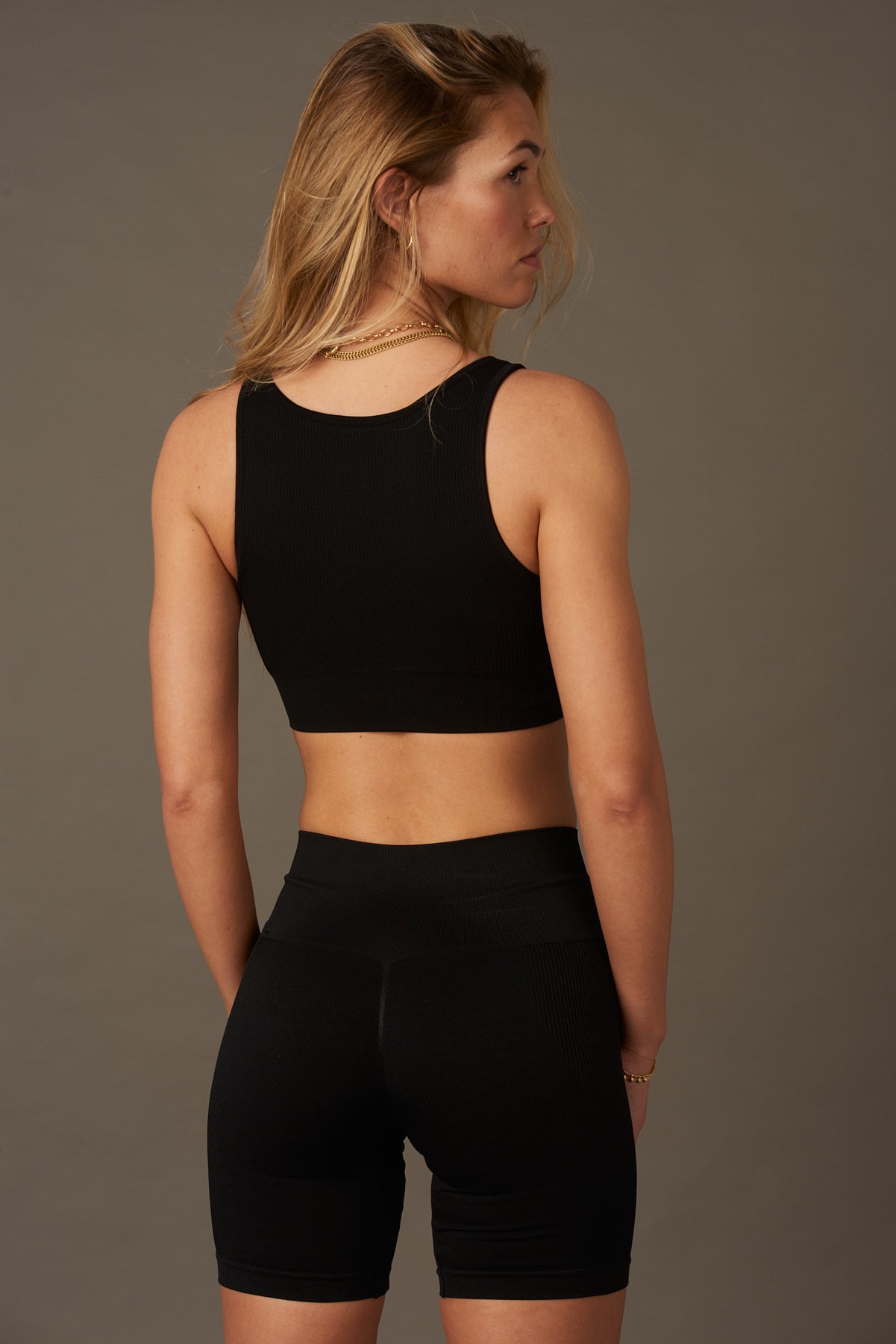 Bliss Biker Push-Up in Schwarz-Bikers-Shop Nachhaltige Recycelte Yoga Leggings Damenbekleidung Online Barcelona Believe Athletics Nachhaltige Recycelte Yoga Kleidung