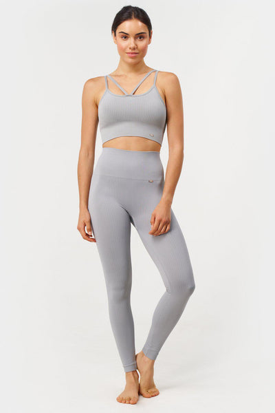 Feel Bra Reversible in Grey-Bras-Shop Clothing Sustainable Recycled Yoga Leggings Women On-line Barcelona Believe Athletics Sustainable Recycled Yoga Clothes