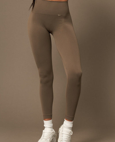 Flow Legging en Mocha