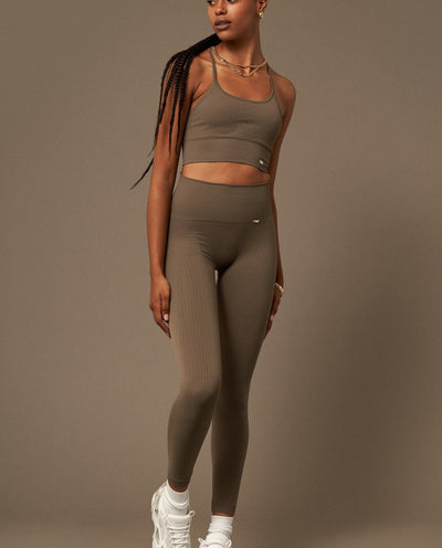 Flow Legging en Mocha