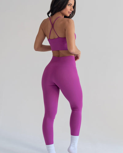 Flow Legging bei Orquidea-Long Leggings-Shop Nachhaltige recycelte Yoga-Leggings Damenbekleidung On-line Barcelona Believe Athletics Nachhaltige recycelte Yoga-Bekleidung