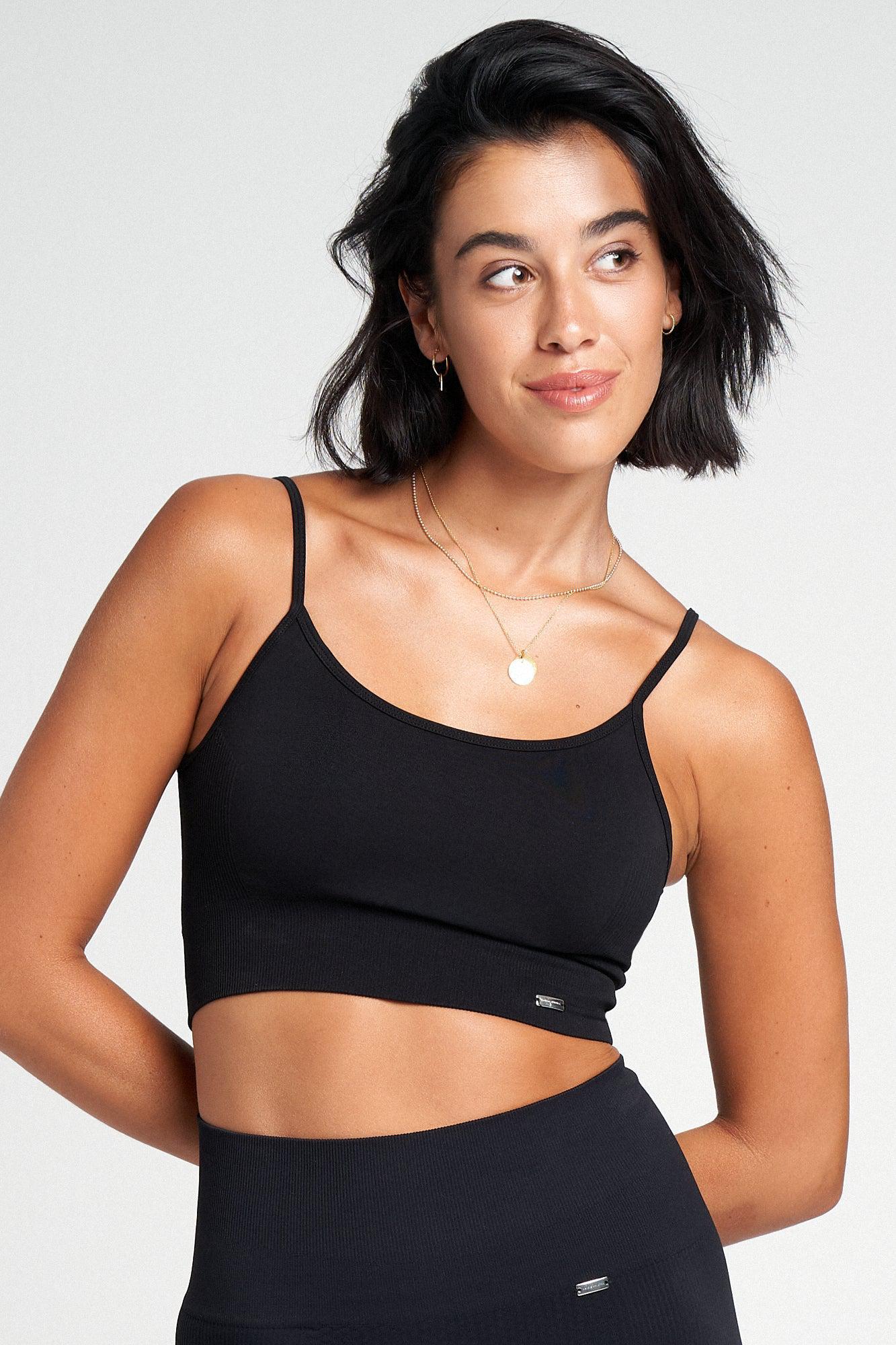 Joy Bra in Black-Bras-Shop Clothing Sustainable Recycled Yoga Leggings Women's On-line Barcelona Believe Athletics Sustainable Recycled Yoga Clothes