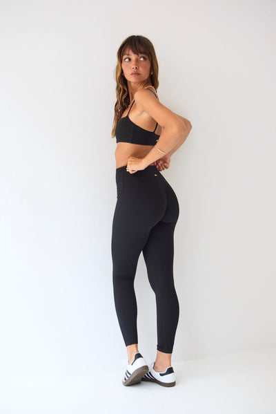 PaoRoa Legging Black-Long Leggings-Store Clothing Sustainable Recycled Yoga Leggings Women On-line Barcelona Believe Athletics Sustainable Recycled Yoga Clothes