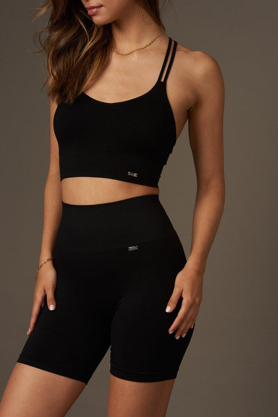 Solar Bra in Black-Bras-Shop Clothing Sustainable Recycled Yoga Leggings Women's On-line Barcelona Believe Athletics Sustainable Recycled Yoga Clothes