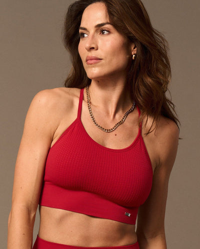 Vinyasa Bra Rojo